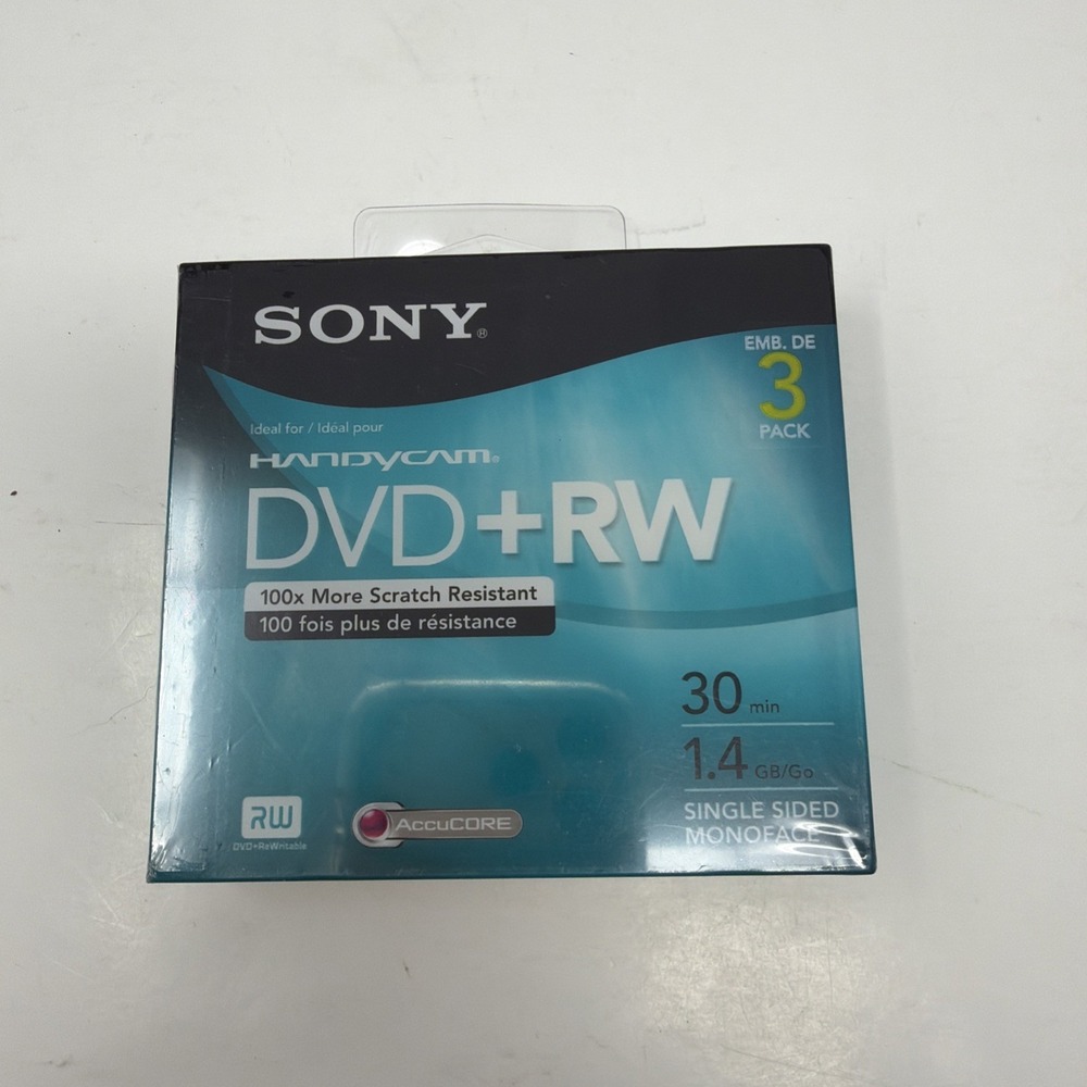 Sony Handycam DVD+RW 3 Pack
